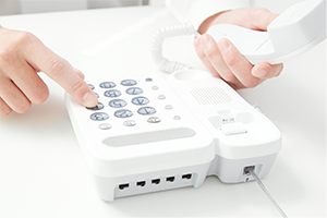 ①まずはご連絡を！